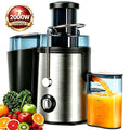 2000W Juicer Machine Whole Fruit Vegetable Large Juice Extractor Stainless Steel