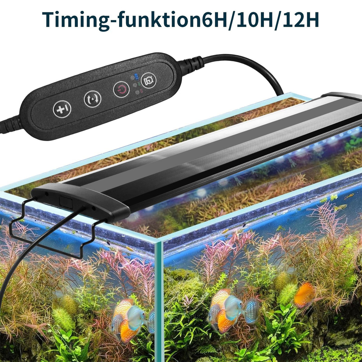 40-60 cm NEUE LED-Aquariumbeleuchtung Aufsatzleuchte Vollspektrum-Pflanzenlicht UK
