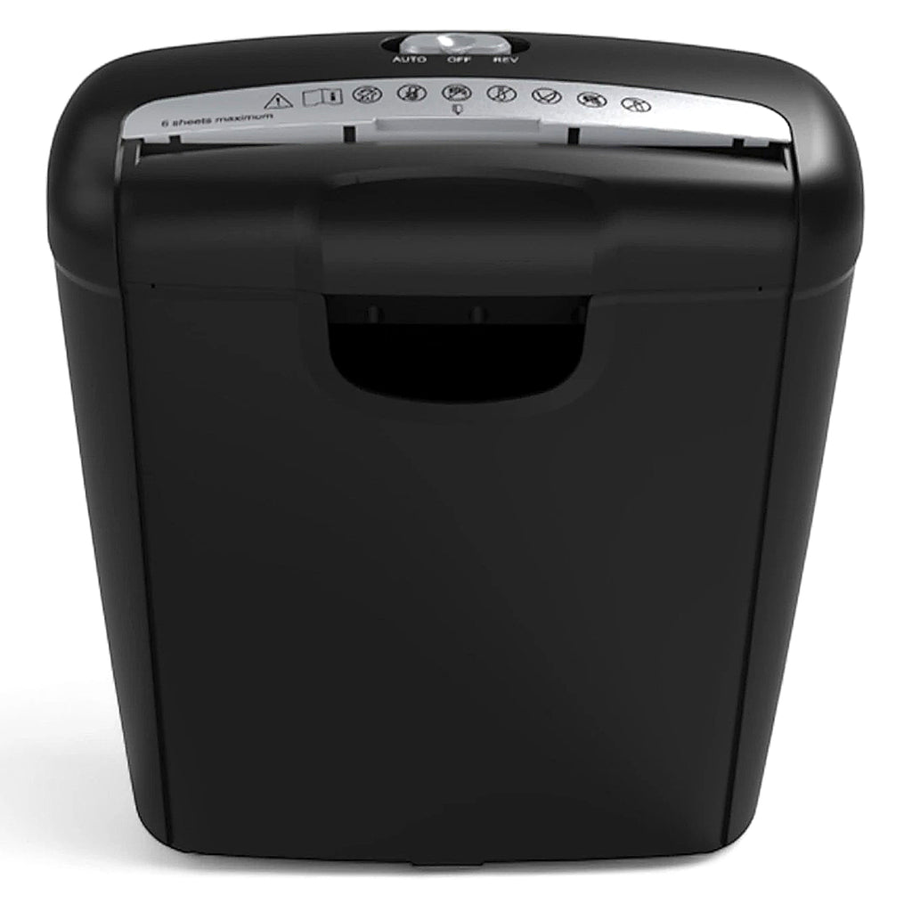 Paper Shredder 5 Sheet 10 Litre Strip Cut A4 Auto on Reverse For Home Office UK