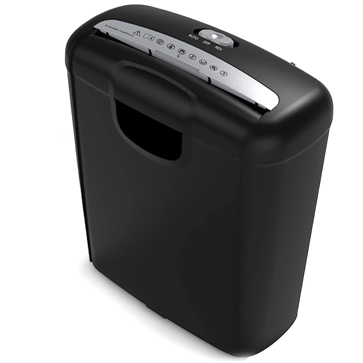 Paper Shredder 5 Sheet 10 Litre Strip Cut A4 Auto on Reverse For Home Office UK