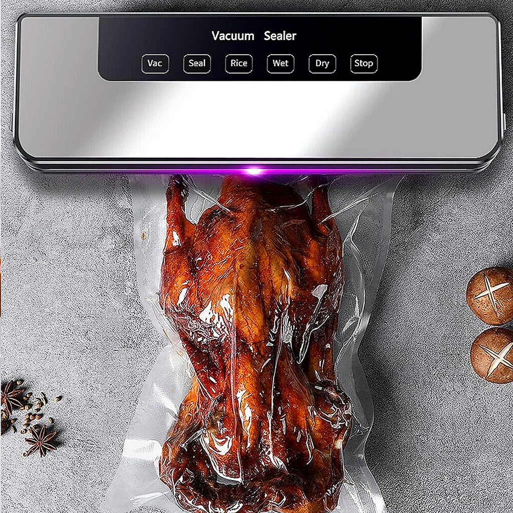 Electric Sealing Machine +30 Bags Automatic Vacuum Sealer Food Sealer Dry Wet