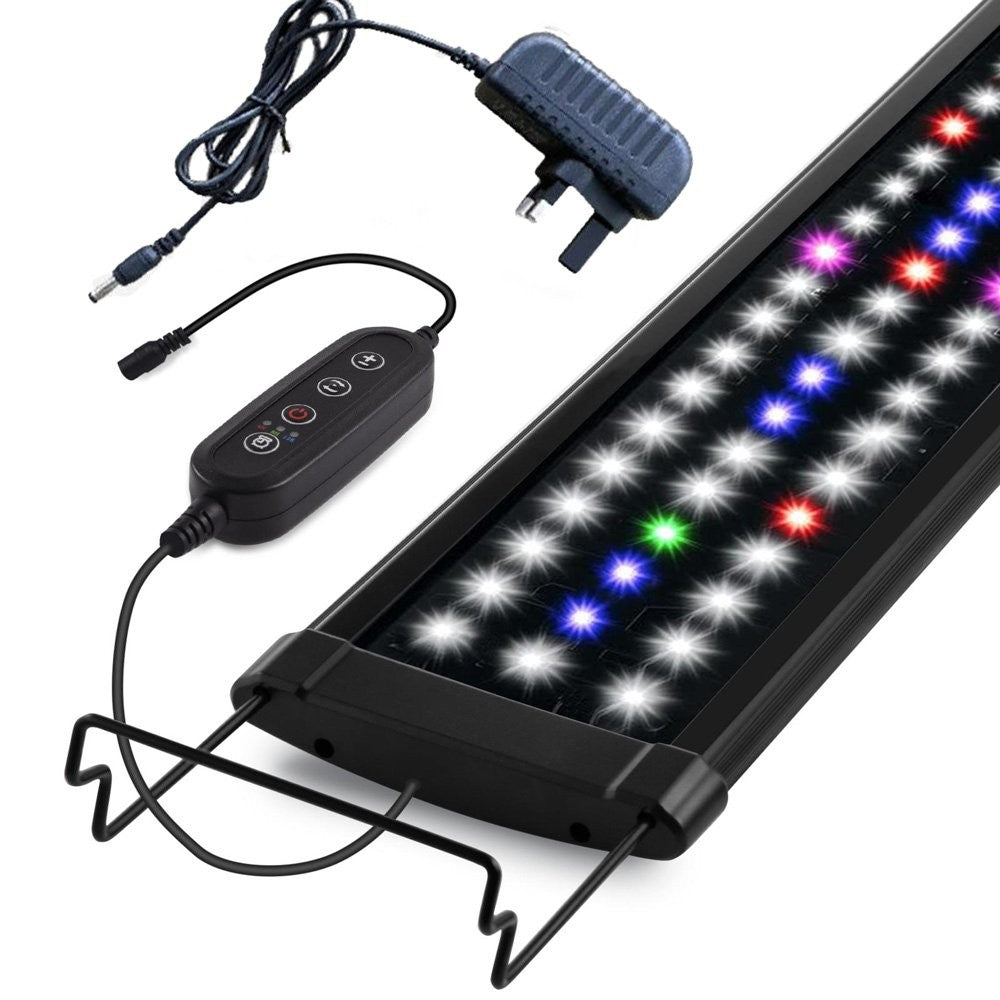 30-50 cm NEU Aquarium LED-Aufsatzleuchte Vollspektrum Pflanzenbeleuchtung UK - 358666013014