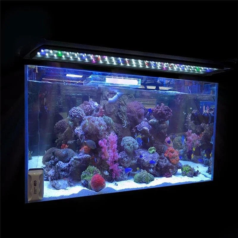 90-110CM  NEW Aquarium Fish Tank LED Light Over-Head Full Spectrum Plant Lighting Lamp UK