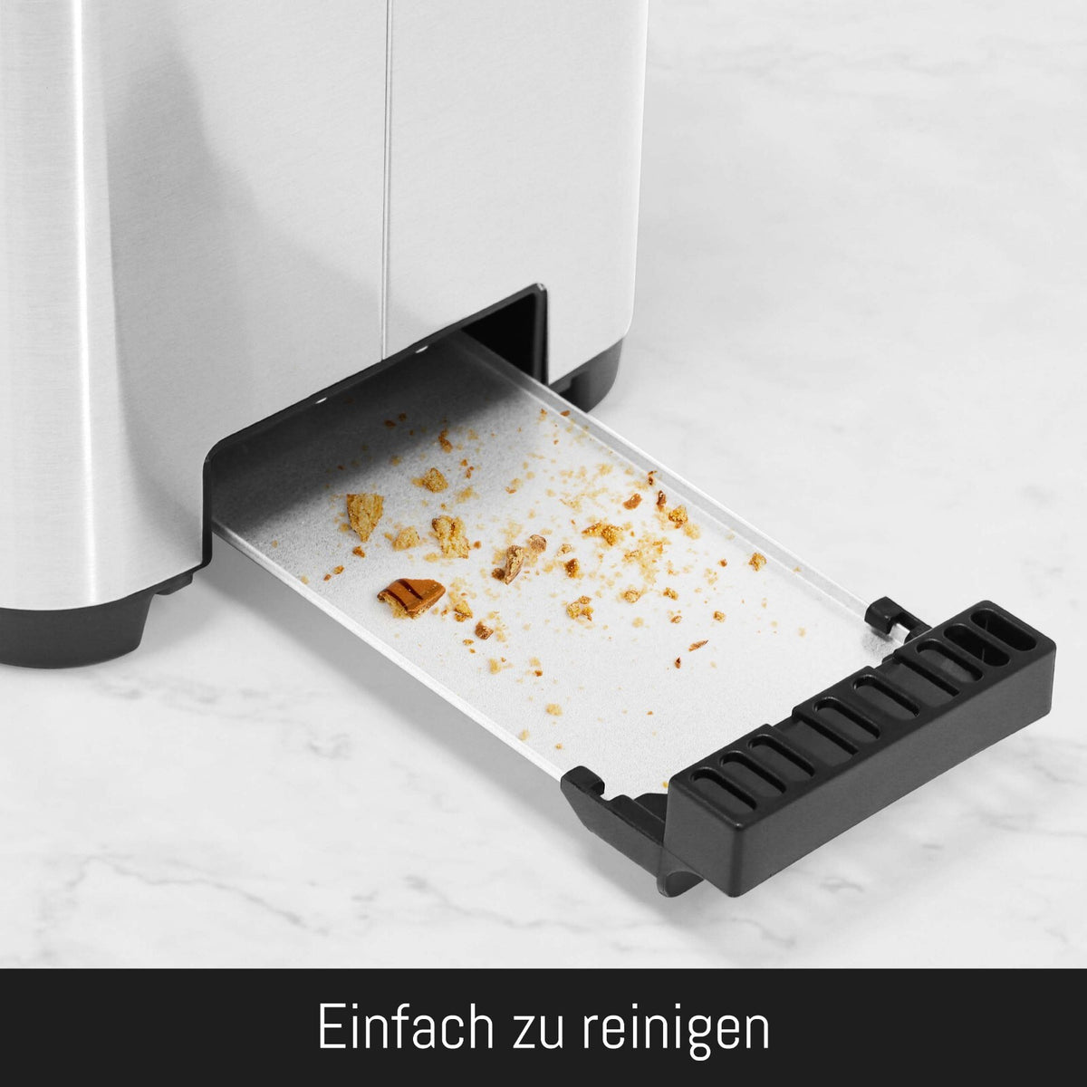 LEBENLANG Toaster Premium 2- Scheiben Multifunktionstoaster aus Edelstahl