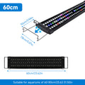 60-80CM NEW Aquarium Fish Tank LED Light Over-Head Full Spectrum Plant Lighting Lamp UK