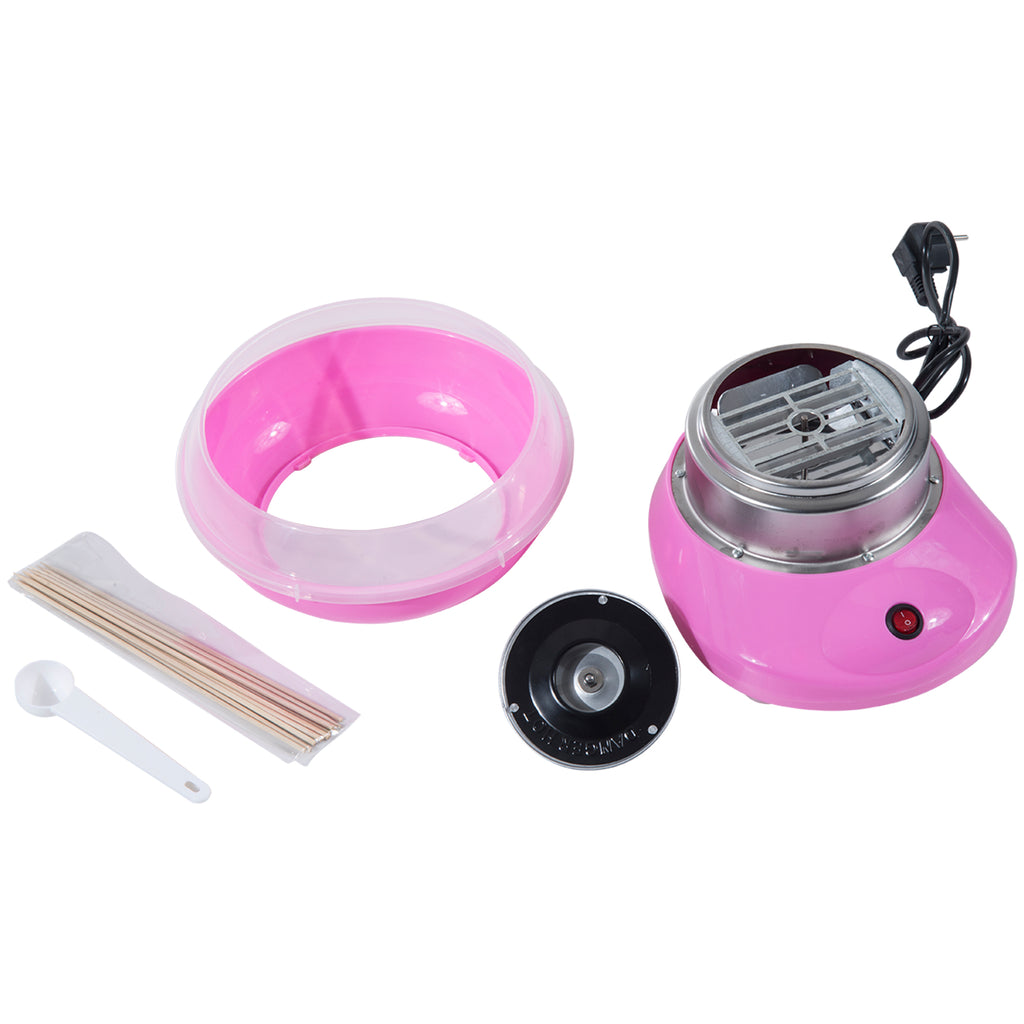 Zuckerwattemaschine Zuckerwattegerät Zuckerwatte Maschine 450W Rosa