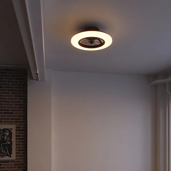 Ceiling Fans With Remote Control and Light 70W LED Lamp Fan Smart Silent UK
