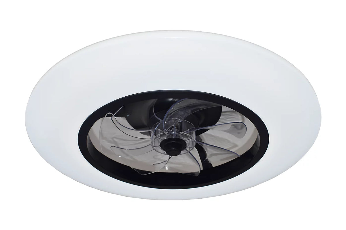 Deckenventilator mit Fernbedienung und Licht 70W LED-Lampe Ventilator Smart Leise UK