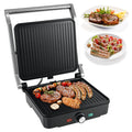 Contact Grill XL 2000W Electric Table Top Grill & Panini Maker 180° Opening 28*25cm