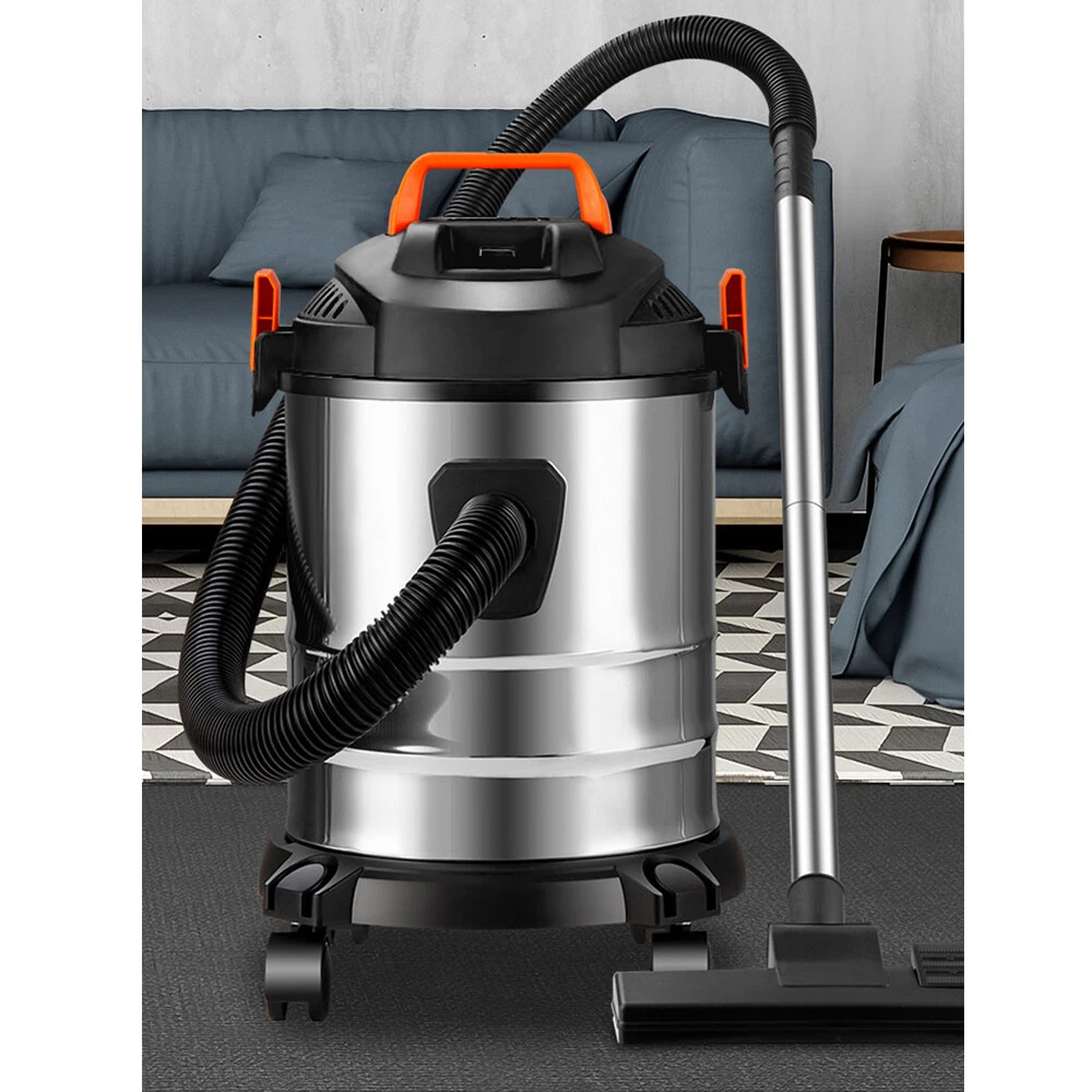 2000W Vacuum Cleaner Wet and Dry Bagless 20L Cylinder Powerful Compact Cleaning