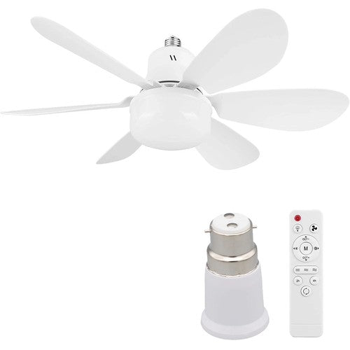 30/40W Moderner LED-Deckenventilator mit dimmbarem Licht E27 Schlafzimmer Wohnzimmer Ventilator