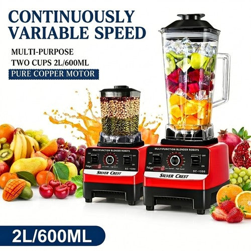 Standmixer Kunststoffkrug Küchenmixer Smoothie-Maker Entsafter Eiscrusher UK
