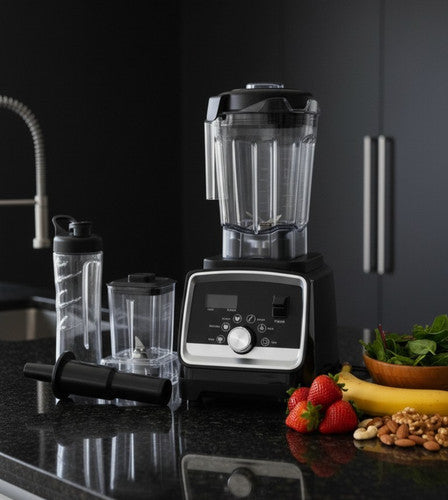 Standmixer Kunststoffkrug Küchenmixer Smoothie-Maker Entsafter Eiscrusher UK